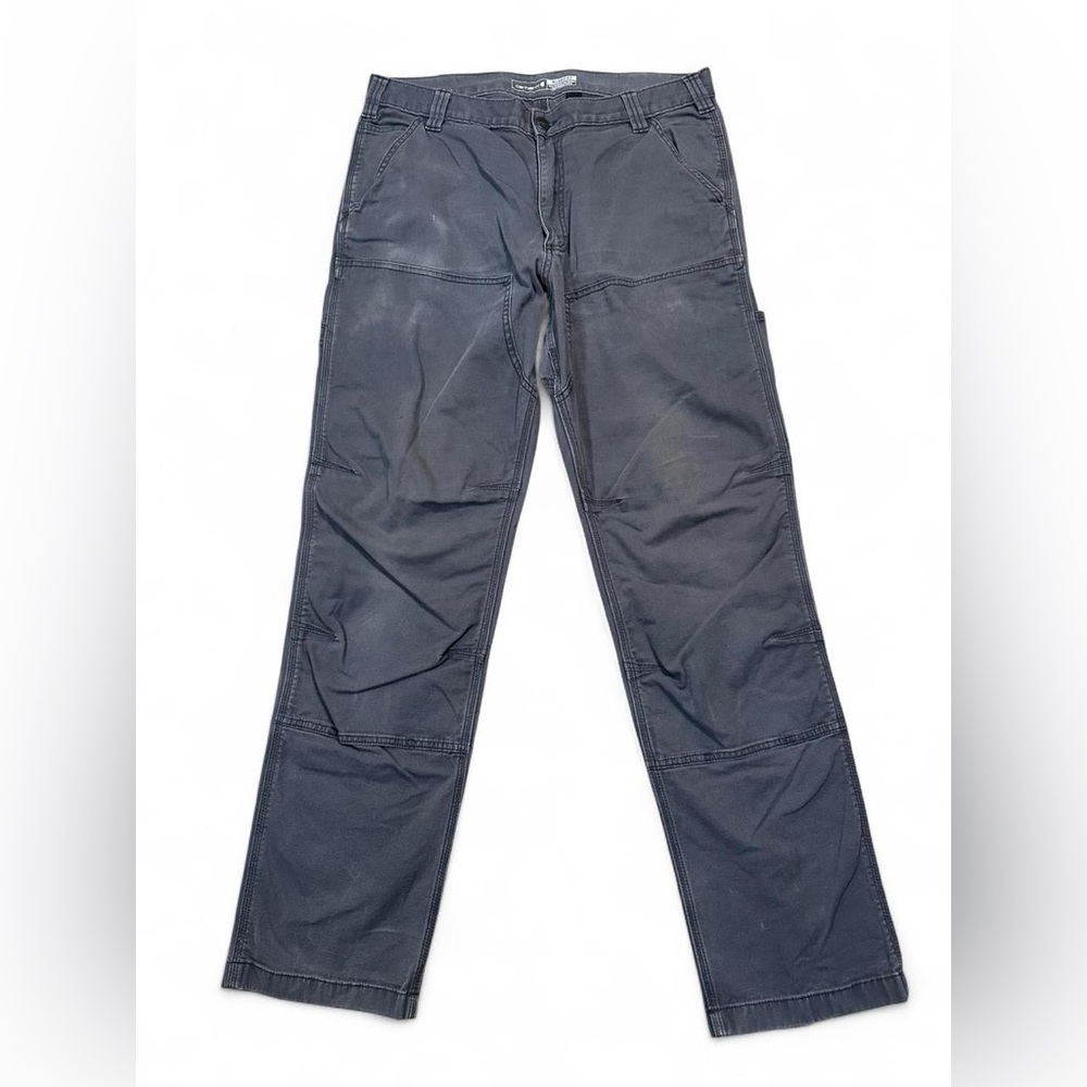 Carhartt Men’s Rugged Flex Relaxed Fit Duck Utility Double Knee Pants Size 36x34